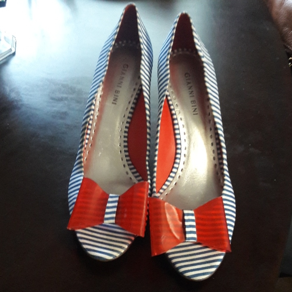 Ginni Bini 4th of July Pumps